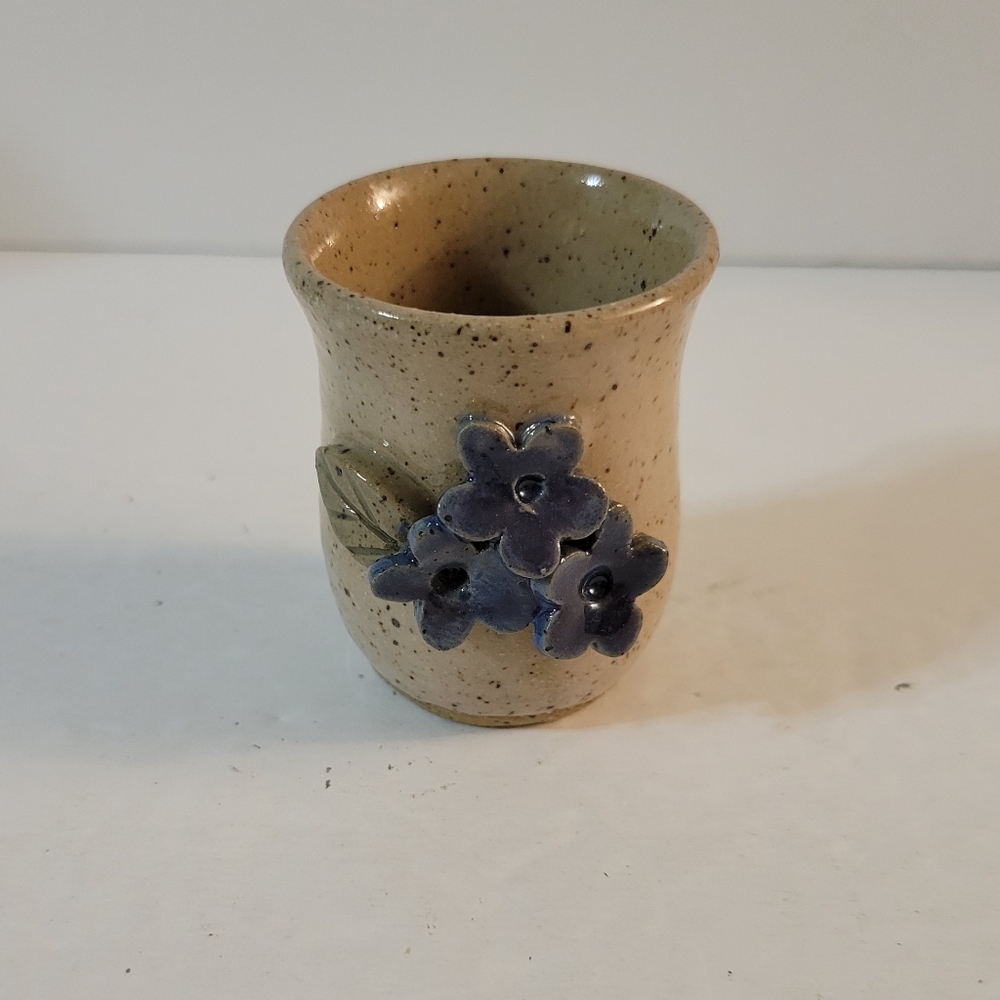Hand Crafted Art Pottery Toothpick Shot Glass